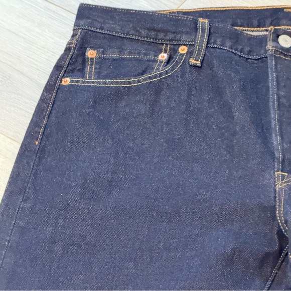 Levi’s 501 36x34 NWOT Dark Denim Men's Jeans - Picture 9 of 13